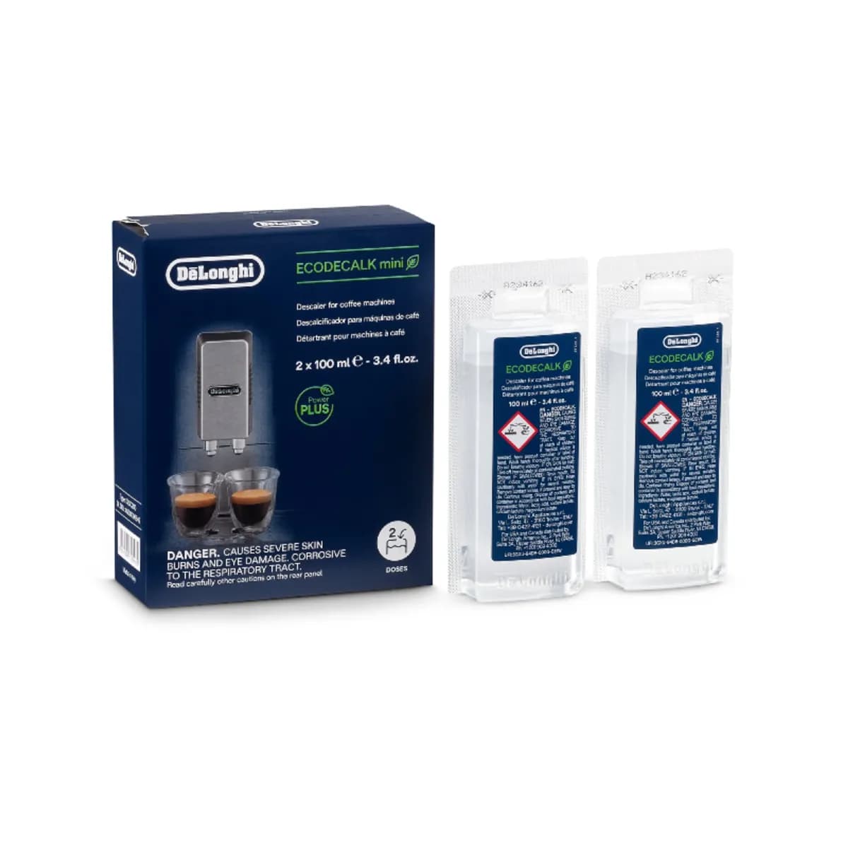 DECALCIFIANT DELONGHI ECODECALK 2 X 100 ML